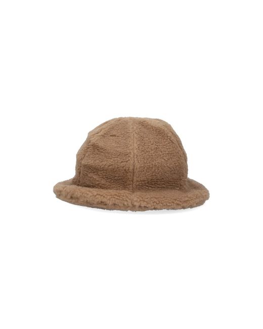 Loro Piana Brown 'teddy' Bucket Hat