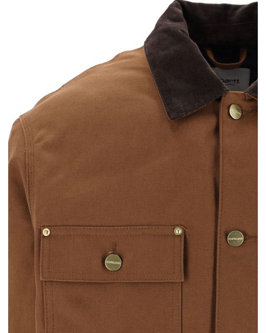 Carhartt Brown Jacket “Og Chore” for men