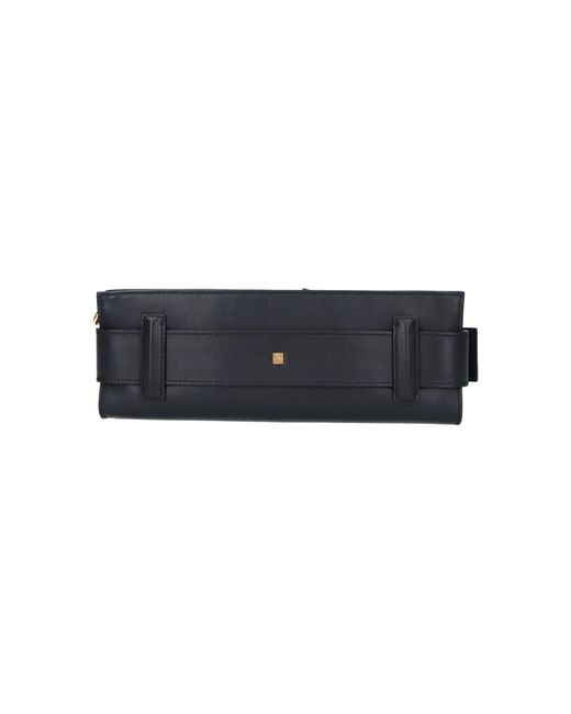Balmain Black Clutch "Anthem"