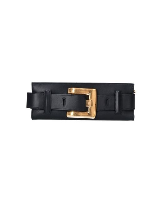 Balmain Black Clutch "Anthem"