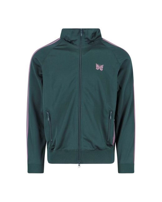 Needles Green Logo Sports Jacket for men