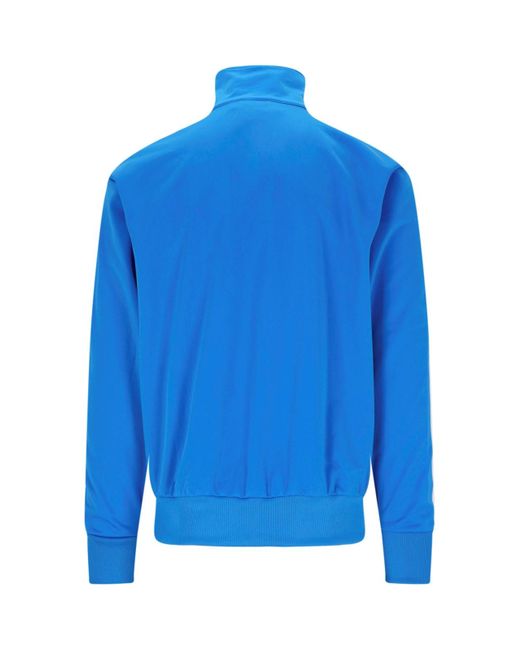 Adidas Blue 'firebird' Sweatshirt for men