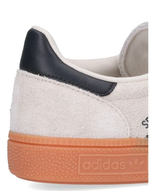 Adidas White Classic Low-Top Sneakers