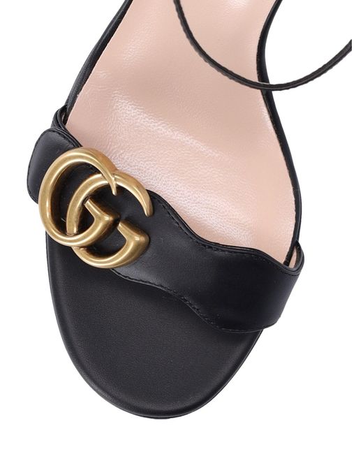 Sandalo "Gg" di Gucci in Black