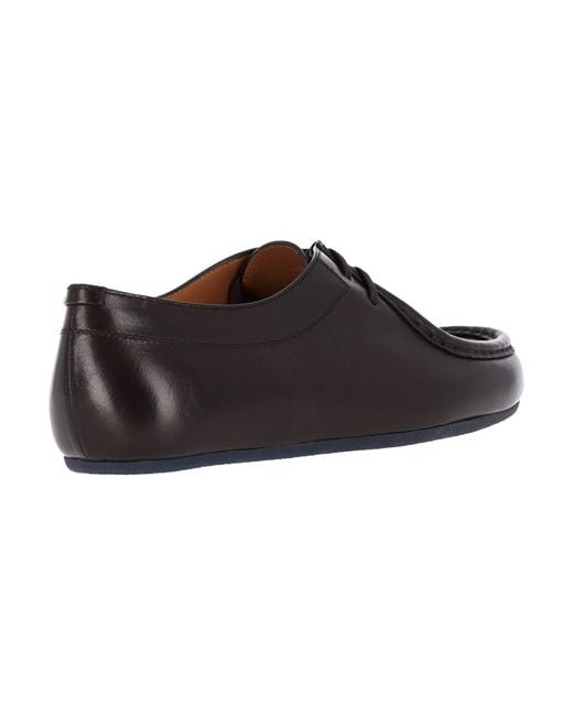 Jil Sander Black Derby Shoes "Hood" for men