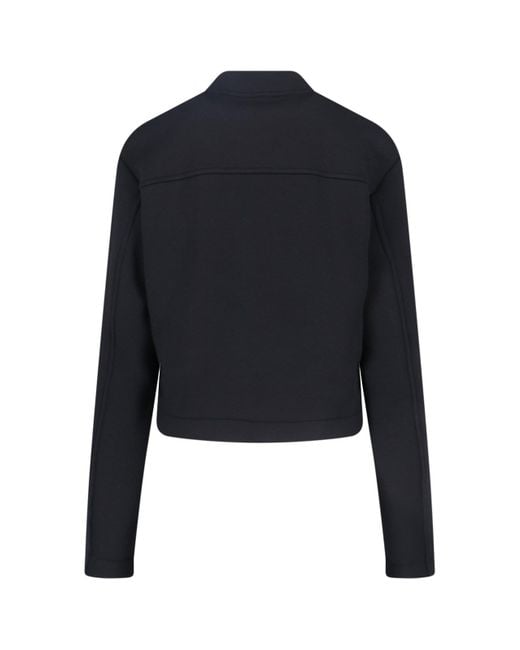 X Ee72 By Edward Enninful Felpa Girocollo di Moncler Genius in Blue
