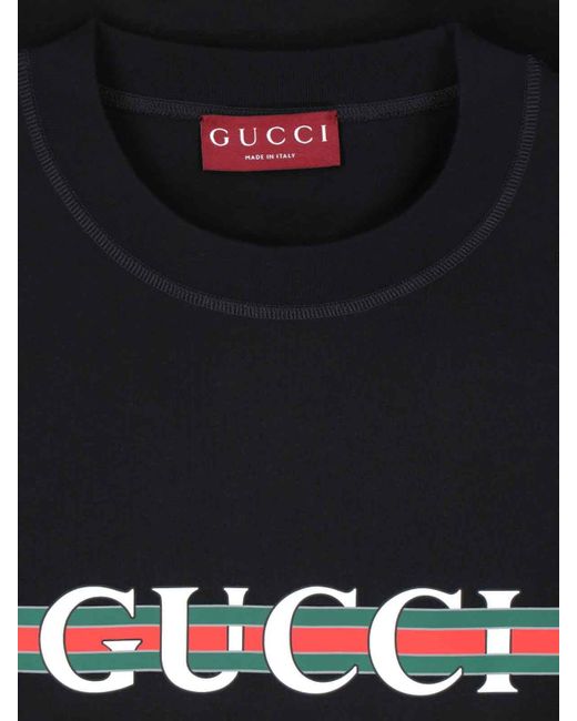 T-Shirt di Gucci in Black da Uomo
