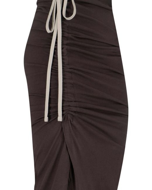 Moncler Brown Maxi Skirt