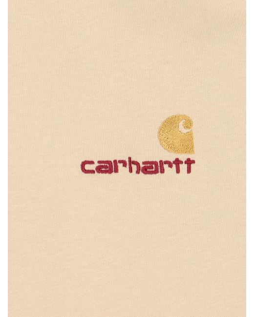 Carhartt Natural 's/s American Script' T-shirt