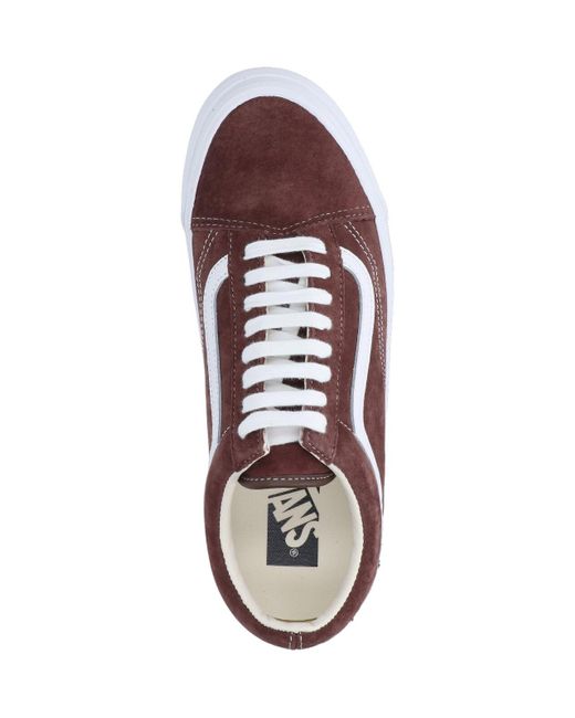 Vans Purple Sneakers Leather for men