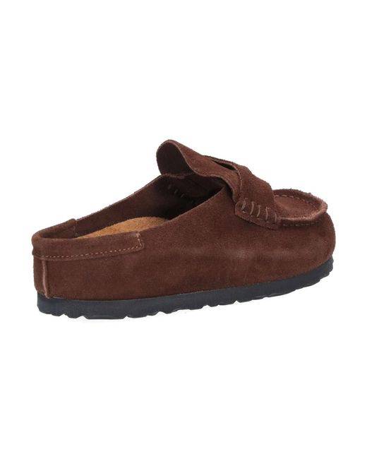 Birkenstock Brown 100% Leather Footbed Sandals