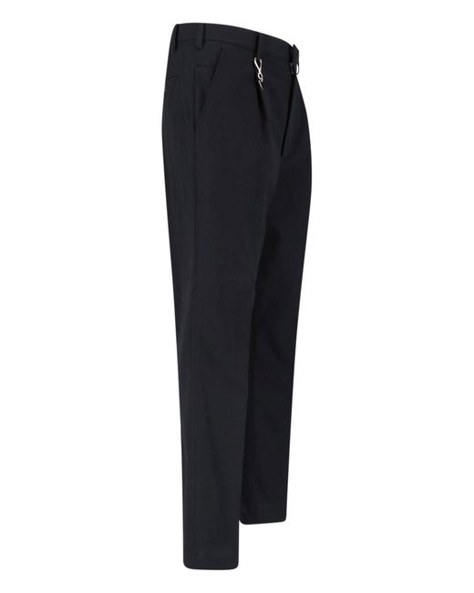 Prada Blue Sweatpants With Keychain for men