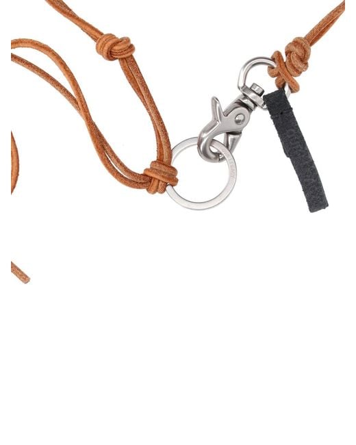 Our Legacy White Keychain Charm "Udon Ladon"