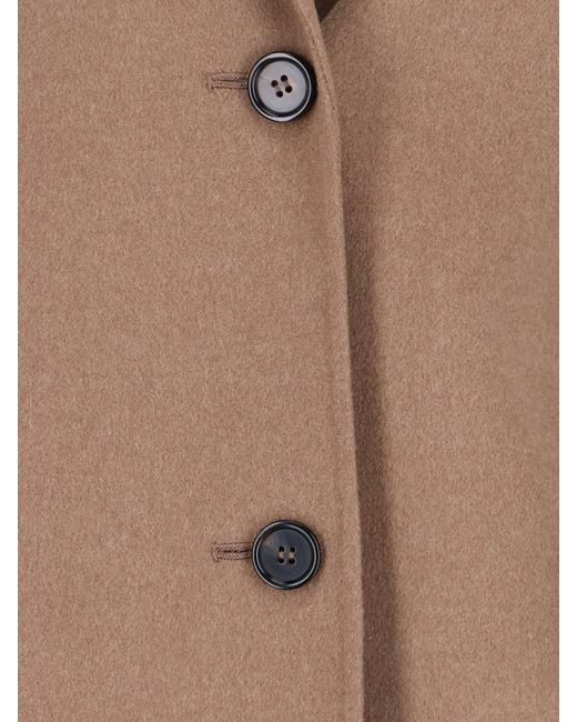 Max Mara Brown Virgin Wool Jacket