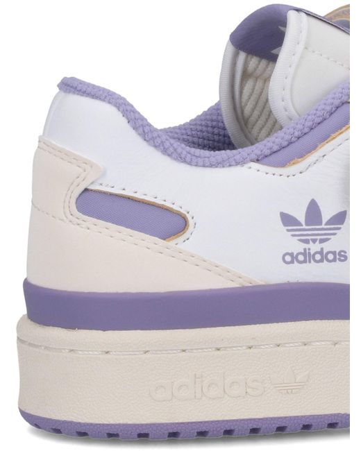 Adidas White "forum 84 Low" Sneakers