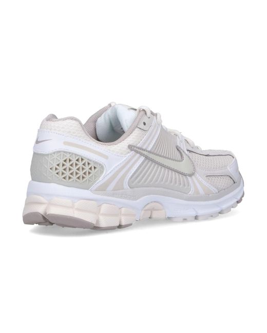 Nike White Sneakers Tessuto