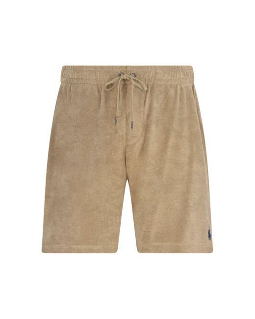 Pantaloncini Spugna di Polo Ralph Lauren in Natural da Uomo