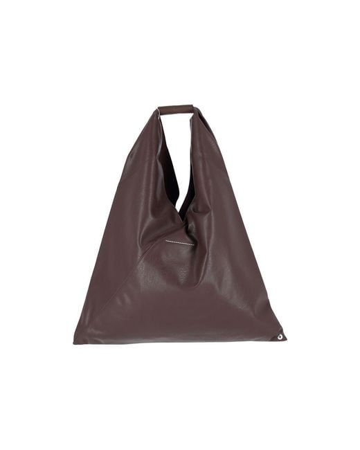 MM6 by Maison Margiela Brown Tote Bag "Japanese"