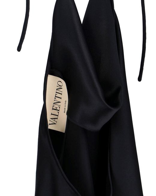 Valentino Black Silk Top