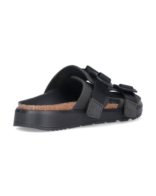 Birkenstock Black Sandals Nubuck Leather