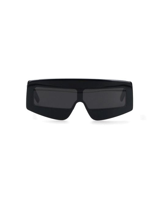 Rick Owens Black Phleg Sunglasses