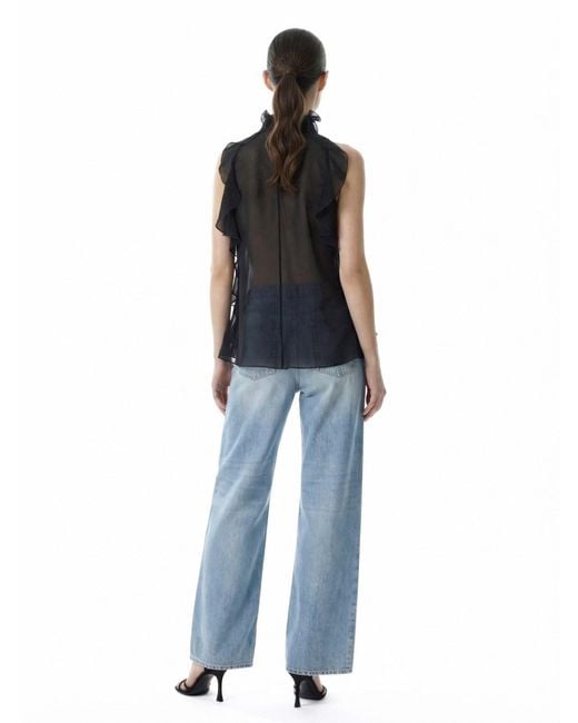 McQueen Blue Jeans Cotton