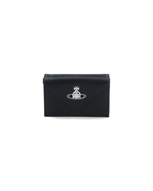 Portafoglio A Libro "Envelope" di Vivienne Westwood in Black
