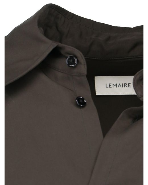 Camicia "Relaxed" di Lemaire in Gray da Uomo
