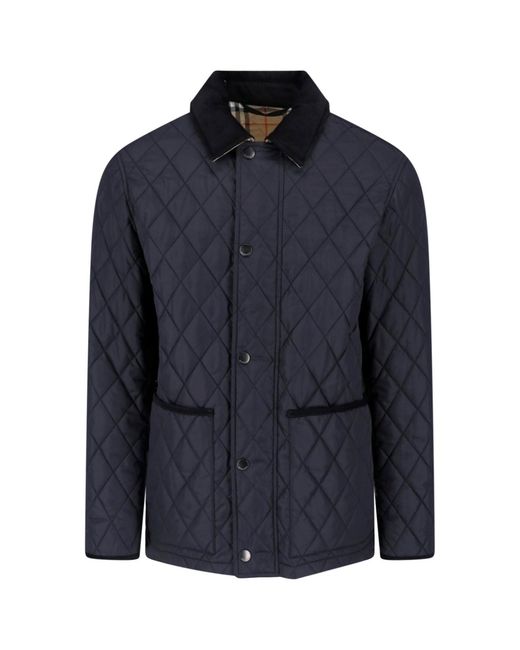 Burberry Blue Jacket “Haddington” for men