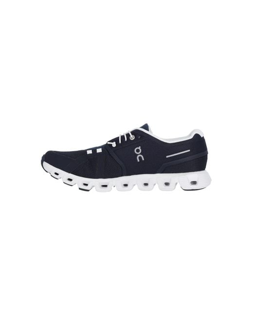 On Shoes Blue "cloud 5" Sneakers for men