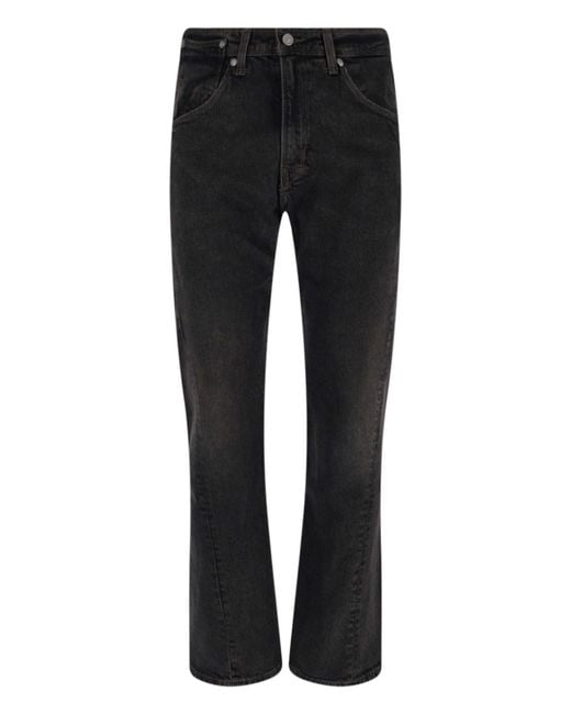 Levi's Strauss Black Jeans “Twisted Slim Kick” for men