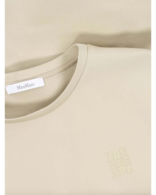 Max Mara White T-Shirt Logo