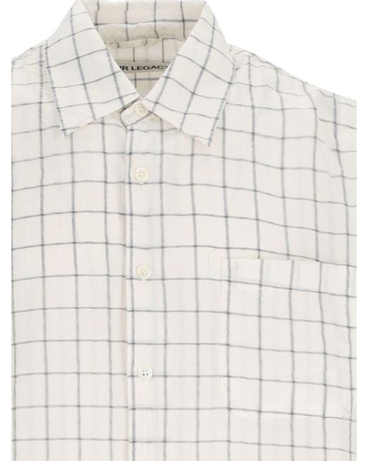 Our Legacy White 'above' Shirt for men