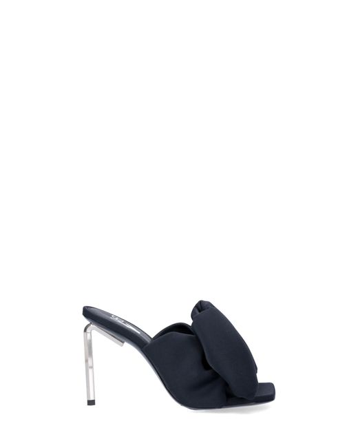 big bow mule heels