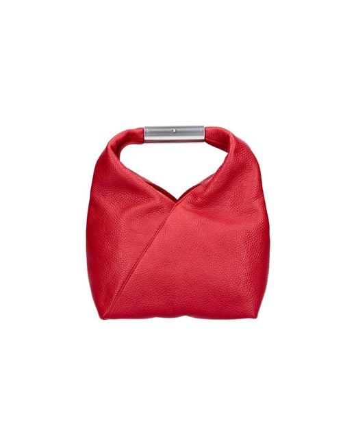 MM6 by Maison Margiela Red Small Shoulder Bag "Japanese"