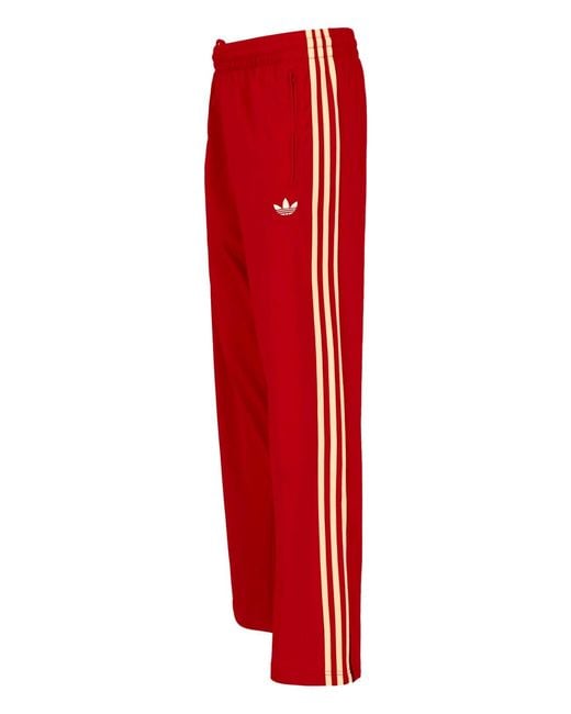 Adidas Red Sweatpants "Firebird" for men