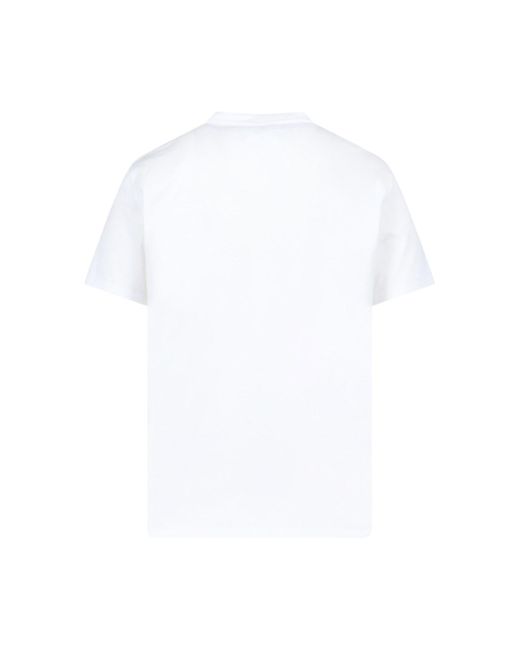 T-Shirt Logo di MCM in White da Uomo
