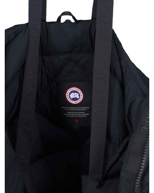 Canada Goose Blue Clair Quilted Aira Fabric Coat