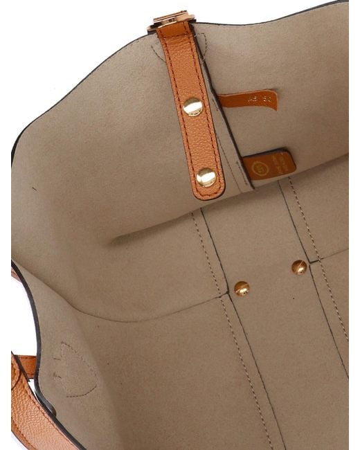 Borsa Mini "T-Timeless" di Tod's in Brown
