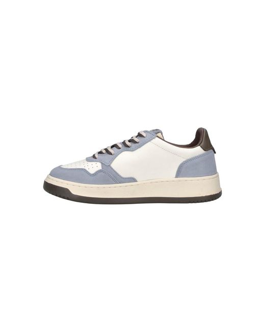 Autry White Leather Sneakers