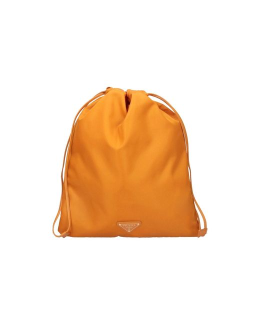 Prada Orange Pouch "Wish"