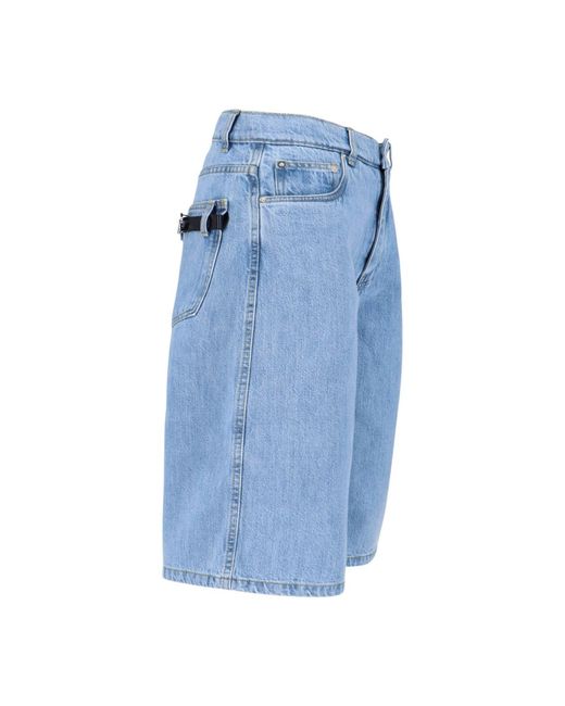 Coperni Blue Denim Shorts