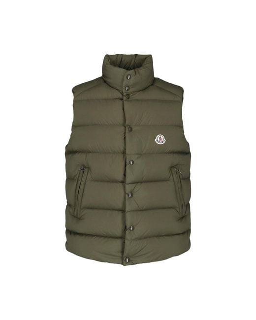 Moncler Green Vest "Tibb" for men