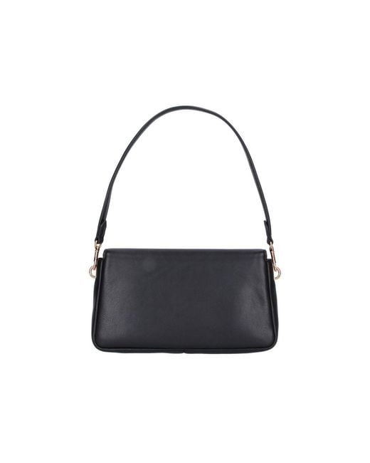 Tory Burch Black Genuine Cow Leather Shoulder Bag