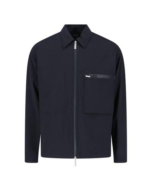 Laminar Blue "Comfort Tech" Shirt Jacket for men