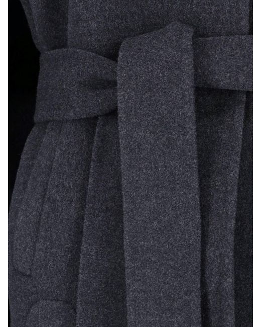 Khaite Blue Wool Jacket "Alder"