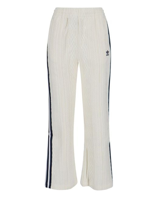 Adidas White Joggers
