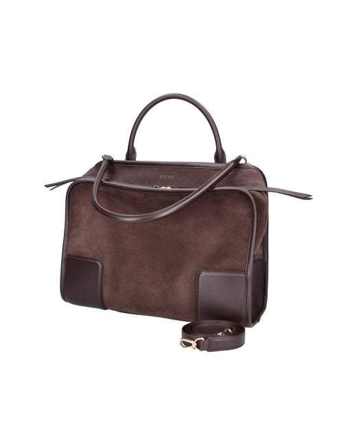 Loewe Brown Large Bag "Amazona 180"