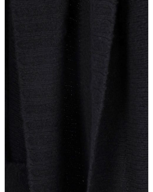 Rick Owens Black Long Cashmere Sweater