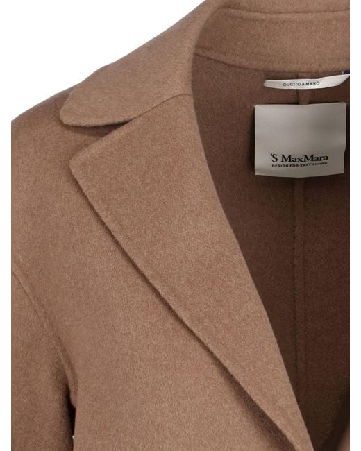 Max Mara Brown Virgin Wool Jacket